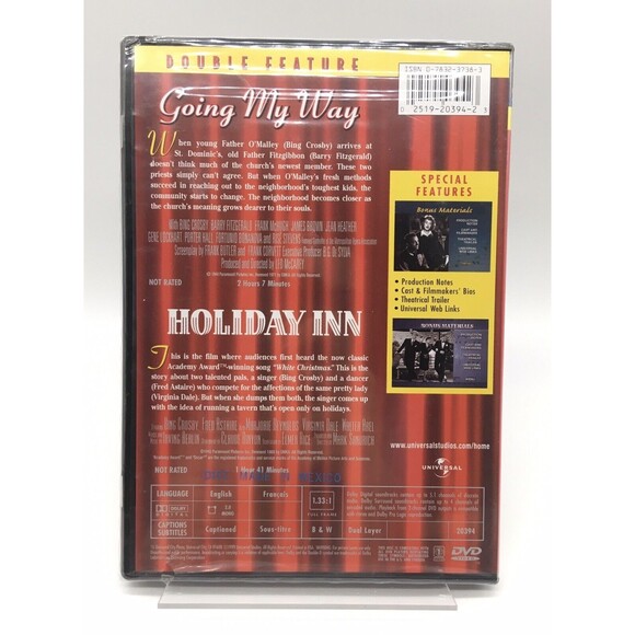 Going My Way / Holiday Inn (DVD, 1999) Bing Crosby BRAND NEW - Picture 2 of 4